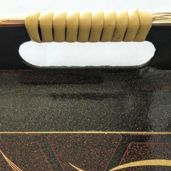 Japanese Laquerware Nesting Trays - 3 Mid Century Trays - Picture 5 of 13